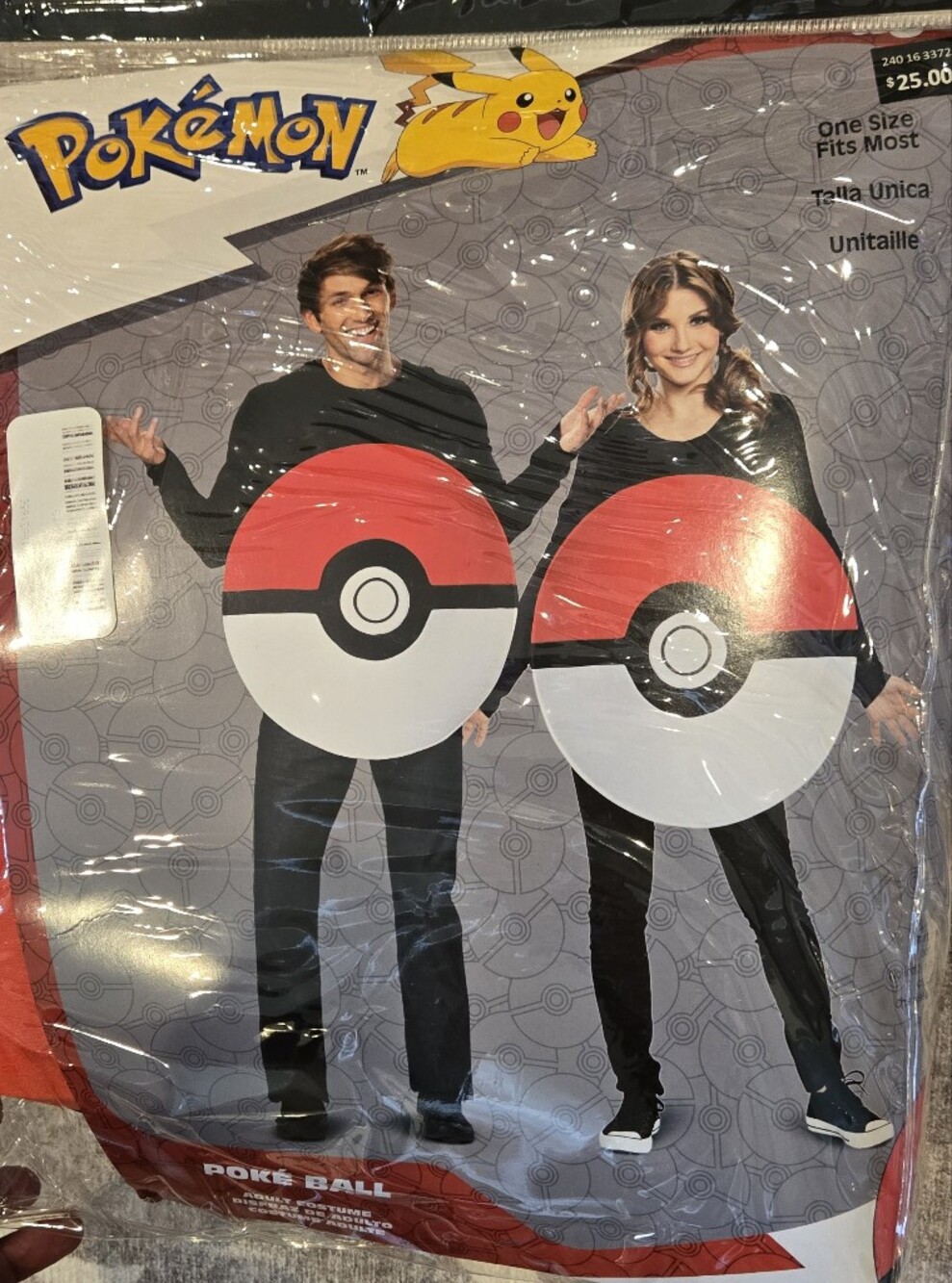 Pokeball Costume - Red and White